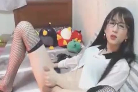 Chinese sleazy asian sheboy dick
