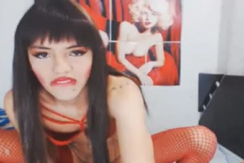 latina lady-man receives Her tight wazoo poked