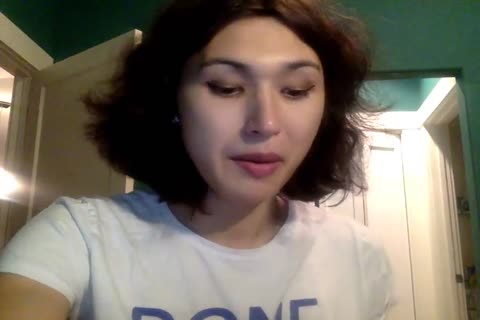 Cutest Ladyboy Sarah Jae Toying Her arse And Having Lunch