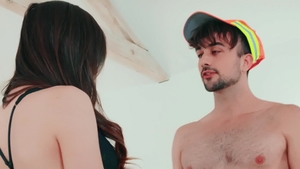 Trans Angels: Gagging with t-girl Korra Del Rio & Mason Lear