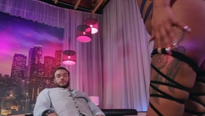 TransAngels - Jane Marie with Cliff Jensen ass licking in club