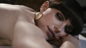 Transsensual.com: Brunette Natalie Mars oily blowjob cum