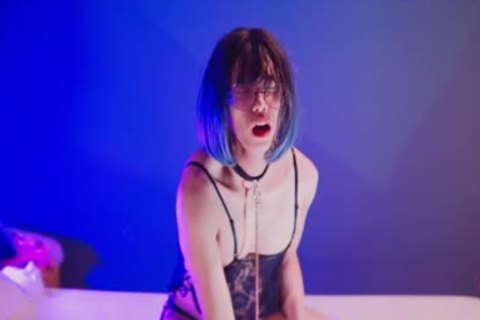 nasty oriental Sissy ass In underware