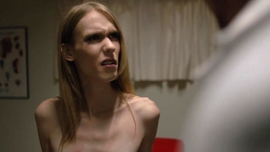 Trans Sensual: Transsexual Crystal Thayer exposing small tits