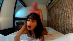 Playfull oriental Ladyboy And A old man fucking Each Other