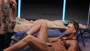 Trans Harder: Billie Slurps on Roman's Rock-Hard Cock
